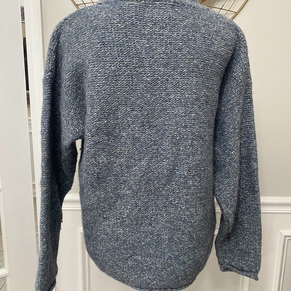 Structure Le Collezioni | Grey Pullover Wool Sweater - Picture 4 of 8